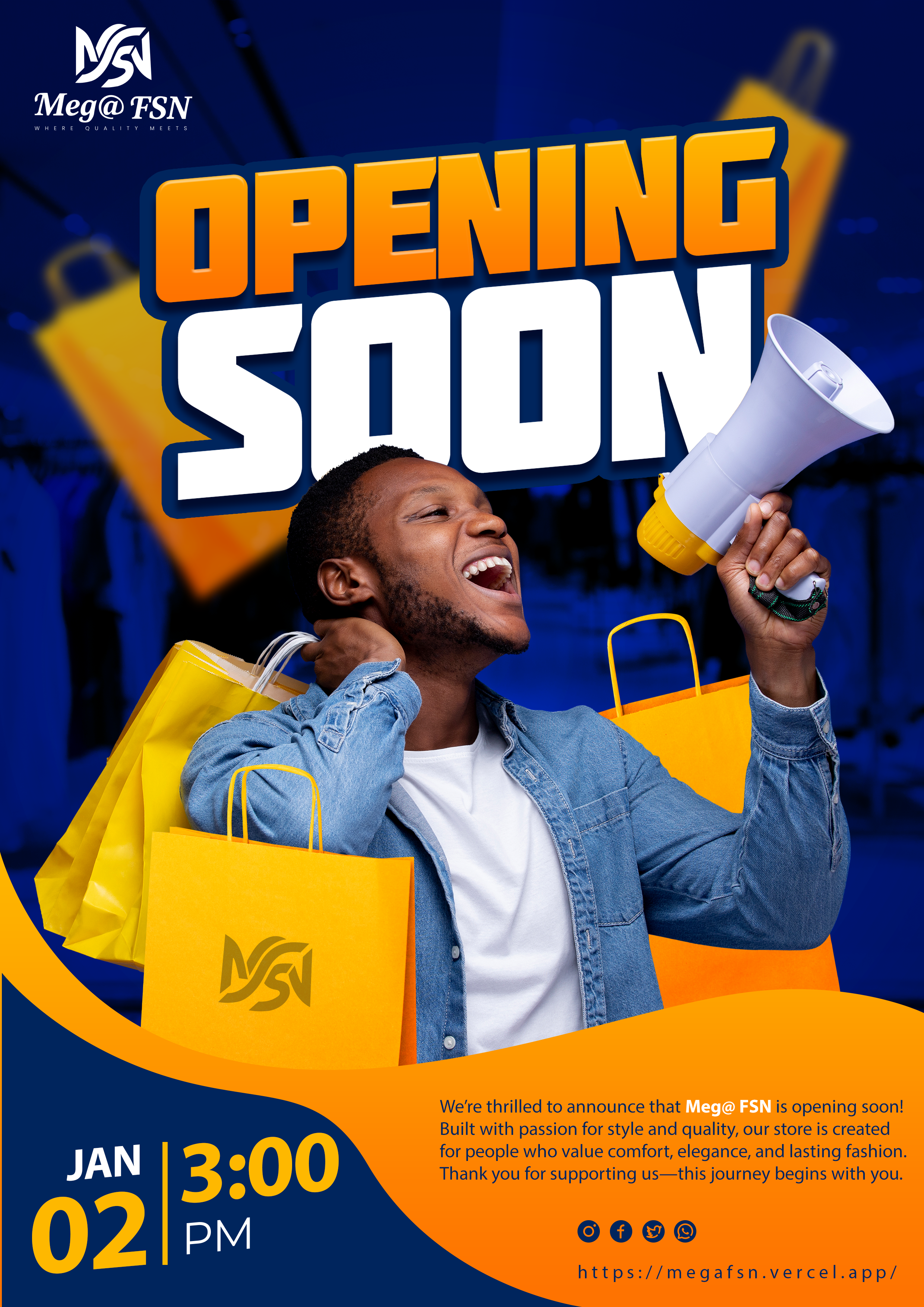 Grand Opening - January 2nd